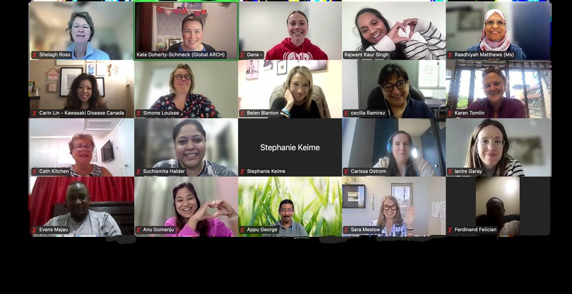 Leaders on a Global ARCH Leaders' Forum call