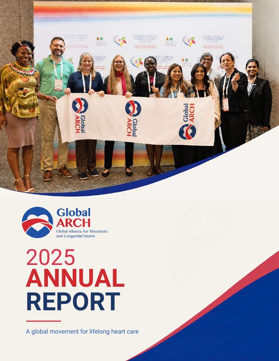 Cover of the Global ARCH 2025 Annual Report